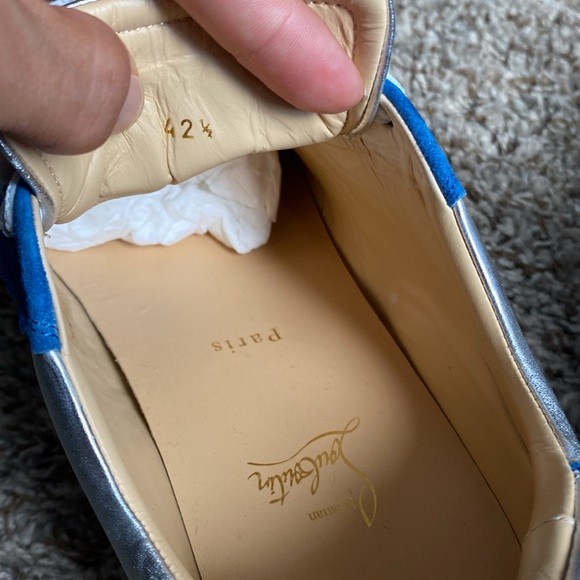 Christian Louboutin Loubishark Spike Sneakers - Picture 5 of 8